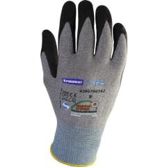Handschuhe Flex Gr.9 grau/schwarz EN 388 PSA II TECWERK | 12 Stück