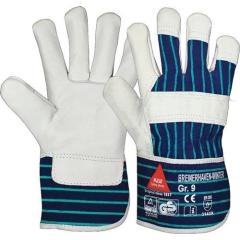 Handschuhe Bremerhaven Winter Gr.10 natur/blau EN 388 EN 511 PSA II HASE | 12 Stück