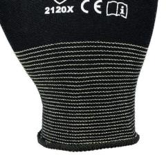 Handschuhe Gr.8 schwarz PA m.Soft-Polyurethan ASATEX | 12 Stück