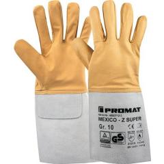 Schweißerhandschuhe Mexico Z Super Gr.10 gelb/grau EN 388/407/12477 10PA TW | 10 Stück