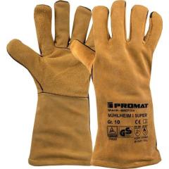Schweißerhandschuhe Mühlheim I Super Gr.10 gelb EN 388/407/12477 6PA | 6 Stück