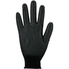 Handschuhe Gr.9 schwarz EN 388 PSA II Nyl.m.PU ASATEX | 12 Stück