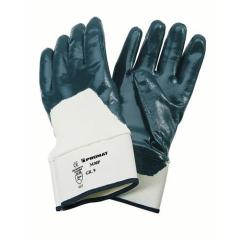 Handschuhe Neckar Gr.10 blau Nitrilteilbeschichtung EN 388 PSA II TECWERK | 12 Stück