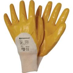 Handschuhe Ems Gr.10 gelb besonders hochwertige Nitrilbeschichtung | 12 Stück