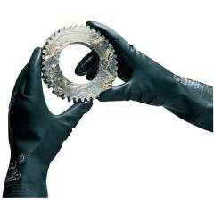 Chemiehandschuh Camapren 720 Gr.9 schwarz EN 388,EN 374 PSA III HONEYWELL | 10 Stück