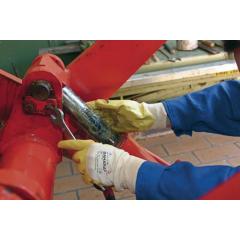 Handschuhe Sahara 100 Gr.10 gelb BW-Trikot m.Nitril EN 388 PSA II HONEYWELL | 10 Stück