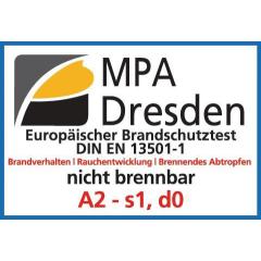 Spritzerschutzdecke JT 650 G1 E-Glasgew.m.einseit.Alufixbesch. L2000xB3000ca.mm