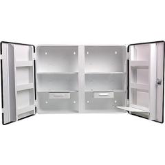 Verbandschrank LONDON B604xH462xT170ca.mm weiß 2-türig SÖHNGEN