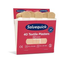 Pflasterstrips Salvequick elastisch 6 Nachfüllpack je 40 St.SALVEQUICK