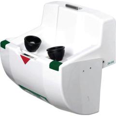 Augendusche PremiumLine m.Auffangbecken+Abdeck.Wm.3/8 AG Zoll B-SAFETY