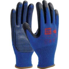 Nitril-Feinstrickhandschuh NI-Thermo Gr.9 blau EN388,EN407,EN511 PSA II PRO FIT | 12 Stück