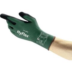 Handschuhe HyFlex 11-842 Gr.9 schwarz/grün EN ISO 21420,EN 388,EN407 | 12 Stück