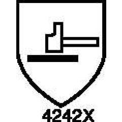 Kälteschutzhandschuh Double Tril Gr.9 schwarz/schwarz EN 388,EN 511,EN 407 | 6 Stück