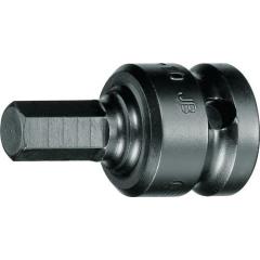 Kraftschraubersteckschlüsseleinsatz IN K 19 1/2 Zoll SW 14mm L.50mm GEDORE