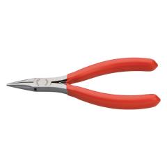 Elektronik-Greifzange Gesamt-L.115mm flachbreite Backen Form 2 Ku.-Überzug