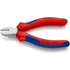Seitenschneider L.125mm Kopf verchr.Comfort-Griff KNIPEX