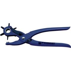 Revolverlochzange Gesamt-L.240mm 2/2,5/3/3,5/4 u.5mm blau pulv.TECWERK