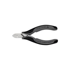 Elektronikseitenschneider L.115mm Form 2 Facette nein spiegelpol.KNIPEX