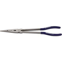 Montierzange L.280mm pol.Ku.-Überzug Spitze ger.TECWERK