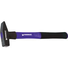 Schlosserhammer 1000g Stiel-L.360mm 3K-Stiel m.Stahlschutzhülse TECWERK