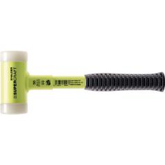 Schonhammer SUPERCRAFT L.325mm Kopf-D.60mm STA hart splitterfrei Nyl.weiß HALDER