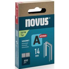 Feindrahtklammer A Typ 53 Klammer-B.11,3mm 14mm 0,75mm superhart 800 St.NOVUS