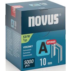 Feindrahtklammer A Typ 53 Klammer-B.11,3mm 10mm 0,75mm superhart 5000 St.NOVUS