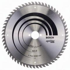 Kreissägeblatt PRO Wood AD 250mm Z.60 WZ Bohr.30mm Schnitt-B.3,2mm