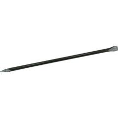 Brechstange L.1250mm B.30mm Form rd.m.Spitze u.geb.Schneide schwarz lack.IDEAL