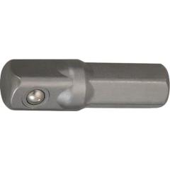 Adapter Antriebssechskant 1/4 Zoll Abtriebs-4-KT.1/4 Zoll L.25mm TECWERK