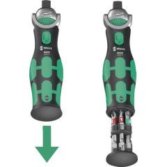 Steckschlüsselsatz 8009 Zyklop Pocket Set 2 19-tlg.3/8Zoll+1/4 Zoll Z.72 WERA