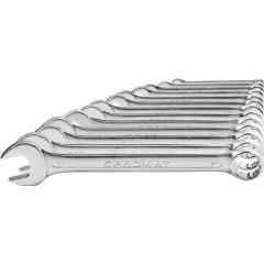 Ringmaulschlüsselsatz 13-tlg.SW 1/4-1 Zoll Form A CV-Stahl TECWERK