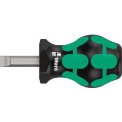 Schraubendreher 335 Stubby Schneiden-B.8mm Klingen-L.24,5mm 2K-Griff Rundkl.WERA