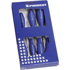 Schraubendrehersatz 7-tlg.Schlitz/PH/PZD 3K-Griff Rundkl.TECWERK