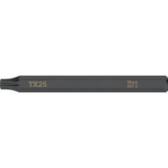 Bit 867 S TORX 25x70mm 1/4 Zoll TORX 25x70mm L.70mm WERA | 5 Stück