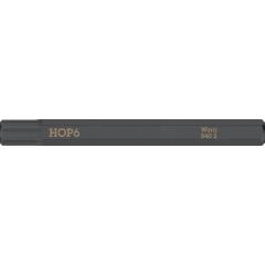 Bit 840 S Hex-Plus 6,0x70mm 1/4 Zoll Hex-Plus 6,0x70mm L.70mm WERA | 5 Stück