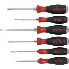 Schraubendrehersatz 530 ZK6 6-tlg.Schlitz/PZD Mehrkomponentengriffen