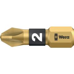 Bit 855/1 BDC 1/4 Zoll PZD 2 L.25mm BiTorsion,diamatbeschichtet WERA | 10 Stück