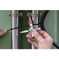 Schaltschrankschlüssel 820 M03 13 Funktionen m.Bitadapter SCHUEBO