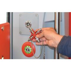 Doppel-Schaltschrankschlüssel SuBMaster 9 in 1 14 Funktionen m.Karab.h.an Kette