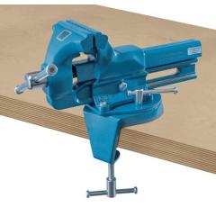 Drehklammer Tischstärke 10-60mm Backen-B.100mm Gr.90/100mm u.Compact HEUER