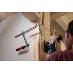 Ganzstahlschraubzwinge OMEGA Spann-W.400mm A.120mm 2-K-Griff BESSEY