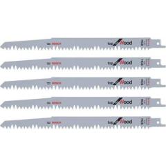 Säbelsägeblatt S 1531 L L.240mm B.19mm TPI 5 5mm 5 St./Karte