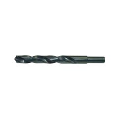 Spiralbohrer DIN 338 Typ N | Ø 19,5 mm HSS rollgewalzt abgesetzter Schaft - Schaft-Ø 13 mm kurz