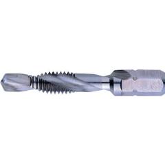 Kombigewindebohrer HSSG 1/4 Zoll 6KT M4x3,3mm Steig.0,70mm TECWERK