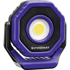 LED-Akkuhandleuchte 3,7 V 2600 mAh Li-Ion 7 W 100-700 lm Ladezeit 4 h TECWERK