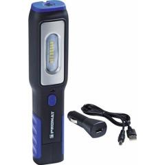 LED-Akkuhandleuchte 3,7 V 1200 mAh ABS-Gehäuse Li-Ion 60-250 lm TW