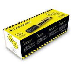 LED-Taschenlampe EX4 50 lm 2xAAA Microzellen 35m schwarz/gelb LEDLENSER
