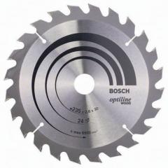 Kreissägeblatt PRO Wood AD 235mm Z.24 WZ Schnitt-B.2,8mm BOSCH