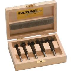 Forstnerbohrersatz Bormax HM 5tlg. - Ø 15,20,25,30,35 mm FAMAG
